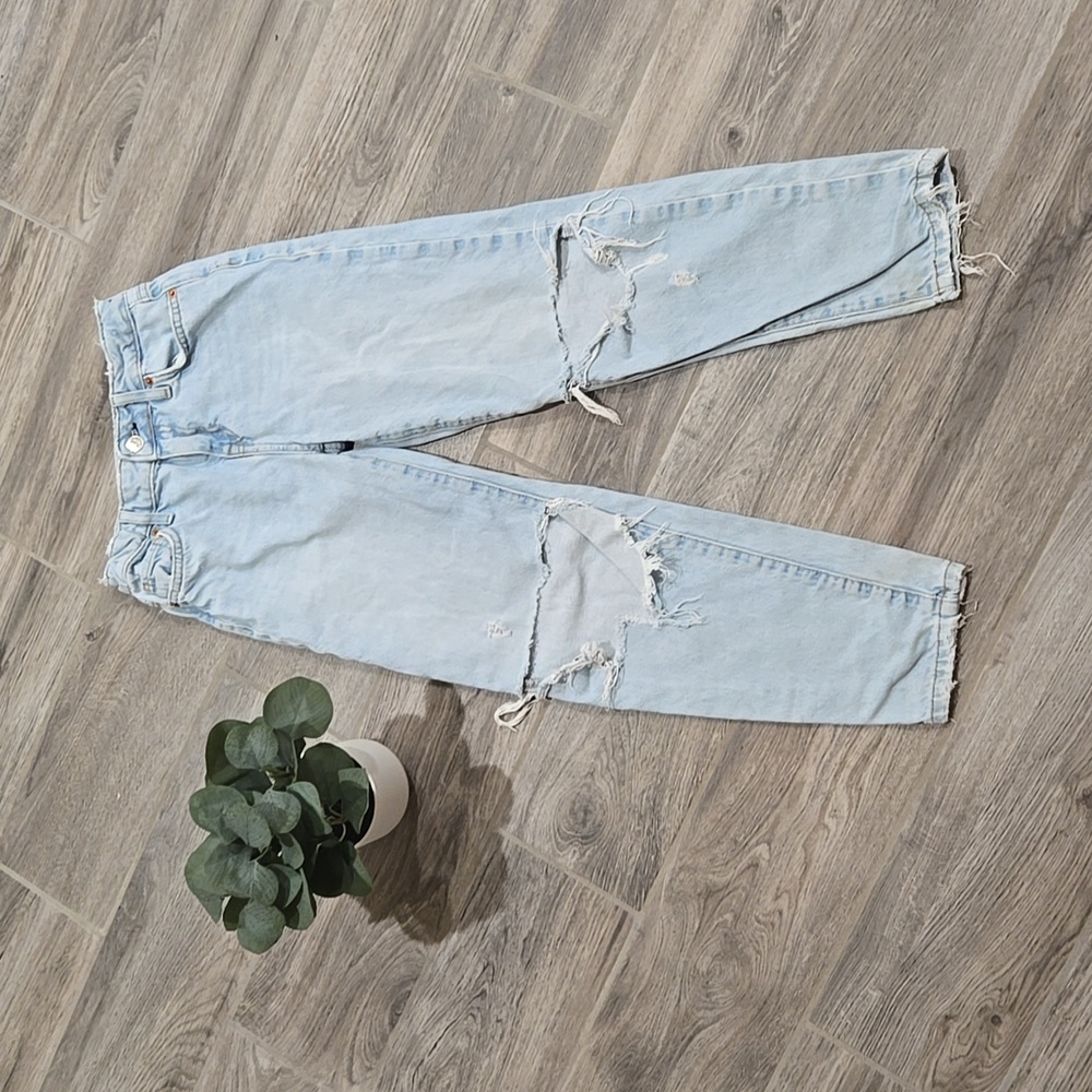 Forever21 Kids Distress Denim/Ripped Jeans (Girls 9/10)